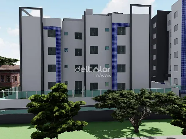 Cobertura / Penthouse com 143m² 3 quartos e 3 banheiros, à venda, no bairro Santa Branca em Belo Horizonte