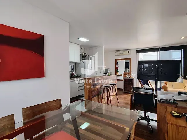 Cobertura / Penthouse com 123m² 1 quarto e 2 banheiros, à venda, no bairro Pinheiros em São Paulo