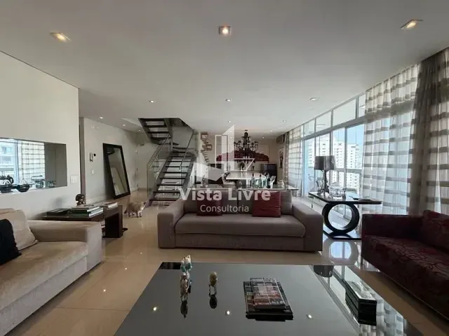 Cobertura / Penthouse com 480m² 4 quartos e 5 banheiros, à venda, no bairro Santa Cecília em São Paulo