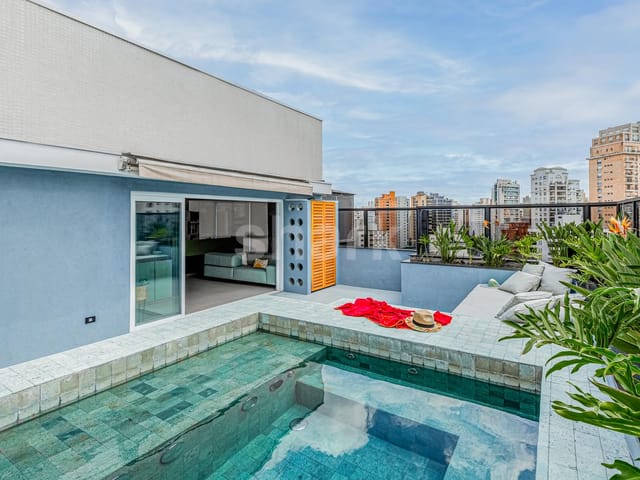 Cobertura / Penthouse 5 quartos e 7 banheiros, à venda, no bairro Moema em São Paulo