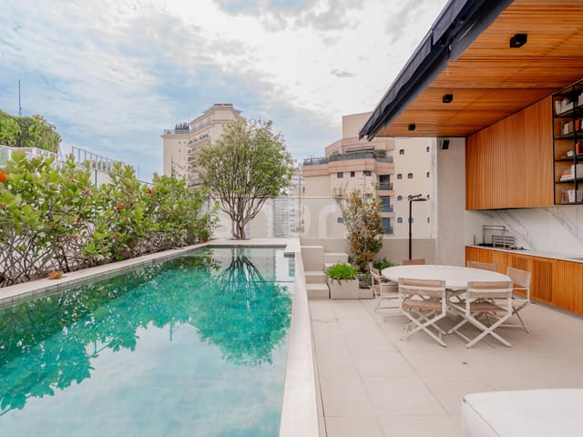 Cobertura / Penthouse com 408m² 5 quartos e 5 banheiros, à venda, no bairro Jardim Paulista em São Paulo