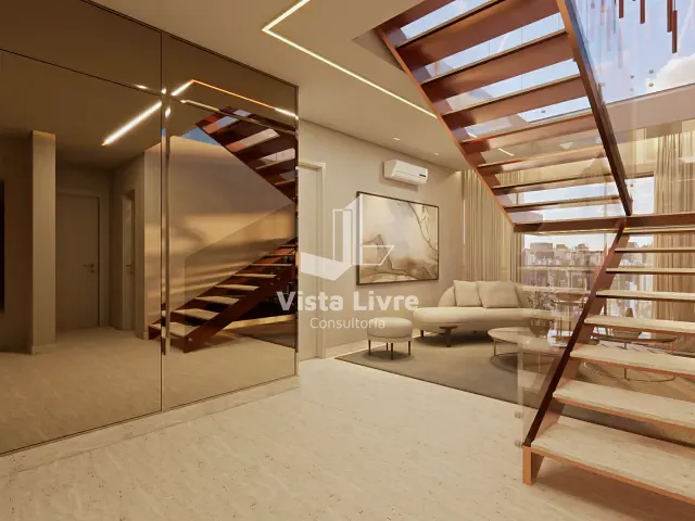 Cobertura / Penthouse com 306m² 3 quartos e 3 banheiros, à venda, no bairro Vila Nova Conceição em São Paulo