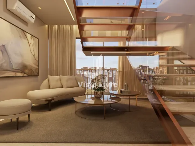Cobertura / Penthouse com 306m² 3 quartos e 3 banheiros, à venda, no bairro Vila Nova Conceição em São Paulo