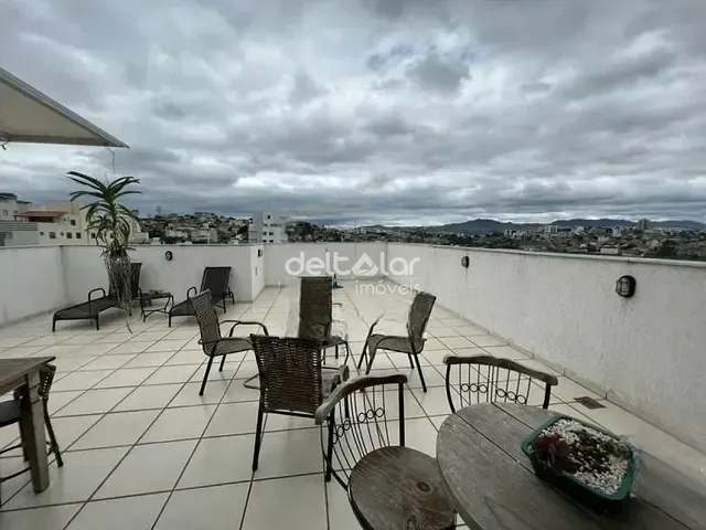 Cobertura / Penthouse com 190m² 4 quartos e 3 banheiros, para alugar, no bairro Fernão Dias em Belo Horizonte