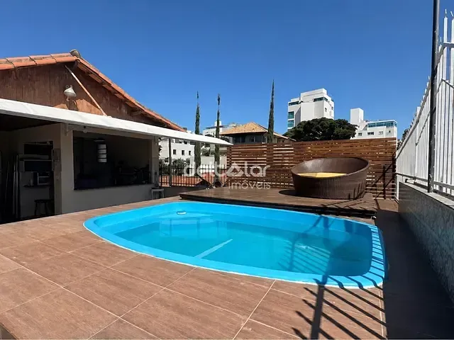Cobertura / Penthouse com 270m² 4 quartos e 4 banheiros, para alugar, no bairro Dona Clara em Belo Horizonte