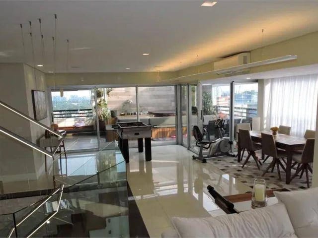 Cobertura / Penthouse com 342m² 3 quartos e 5 banheiros, à venda, no bairro Morumbi em São Paulo