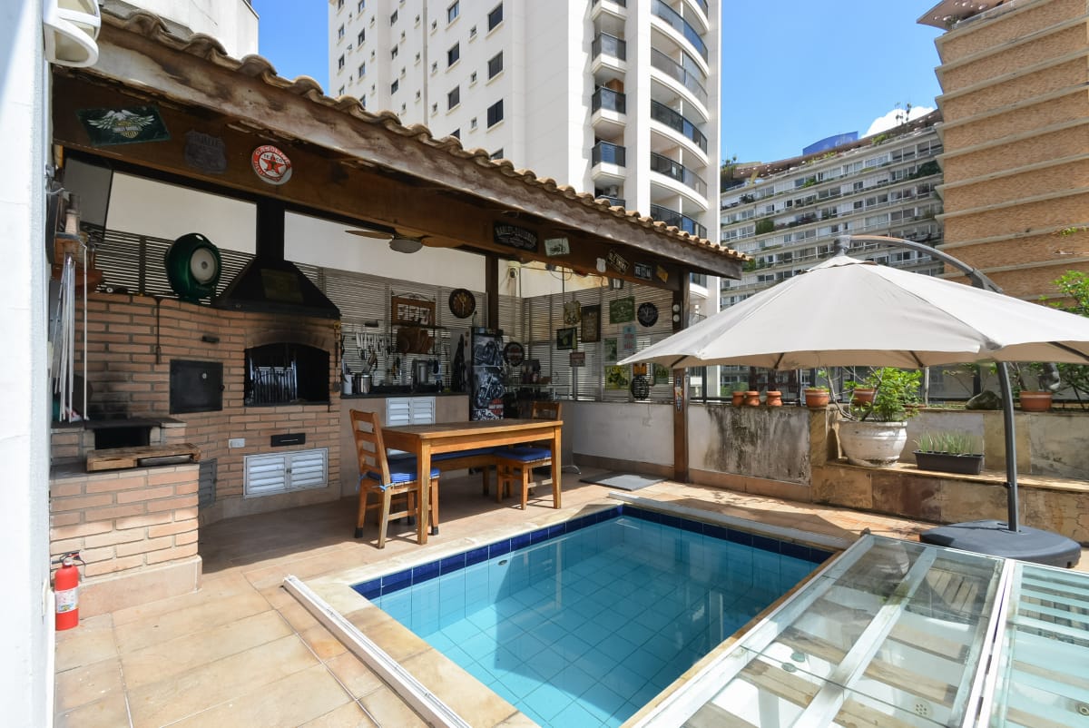 Cobertura para venda em Santa Cecília com 4 quartos, sendo 3 suítes, 382m²