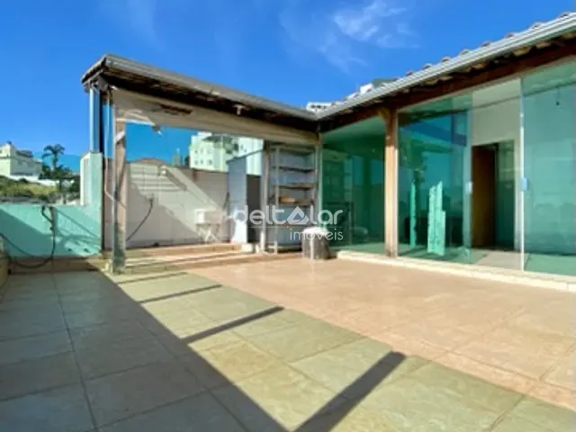 Cobertura / Penthouse com 120m² 2 quartos e 3 banheiros, para alugar, no bairro União em Belo Horizonte