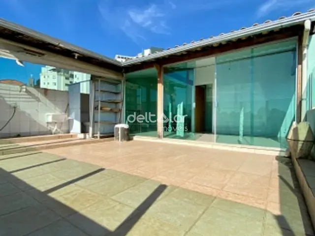 Cobertura / Penthouse com 120m² 2 quartos e 3 banheiros, para alugar, no bairro União em Belo Horizonte