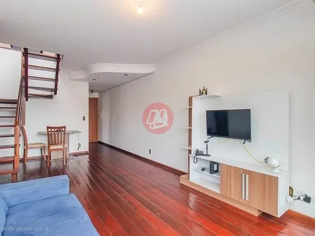 Cobertura / Penthouse com 156m² 2 quartos e 2 banheiros, à venda ou para alugar, no bairro Mont'Serrat em Porto Alegre