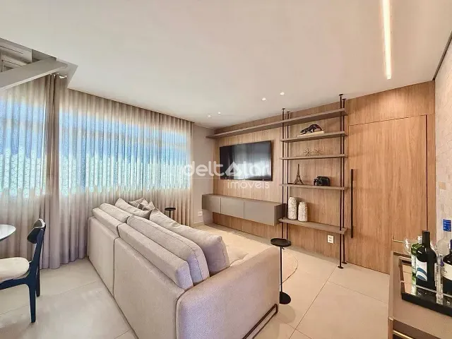 Cobertura / Penthouse com 163m² 4 quartos e 3 banheiros, à venda, no bairro Santa Amélia em Belo Horizonte