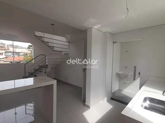 Cobertura / Penthouse com 86m² 3 quartos e 2 banheiros, à venda, no bairro Santa Branca em Belo Horizonte