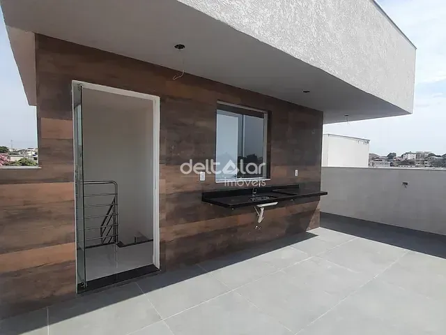 Cobertura / Penthouse com 86m² 3 quartos e 2 banheiros, à venda, no bairro Santa Branca em Belo Horizonte