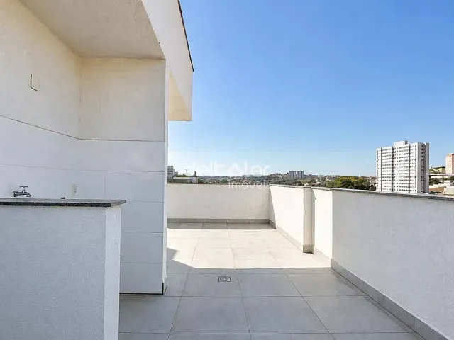 Cobertura / Penthouse com 110m² 2 quartos e 2 banheiros, à venda, no bairro Planalto em Belo Horizonte