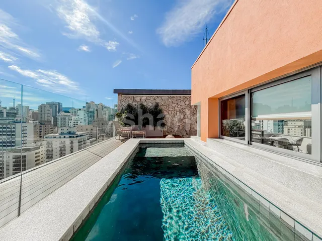 Cobertura / Penthouse 3 quartos e 2 banheiros, à venda, no bairro Cerqueira César em São Paulo