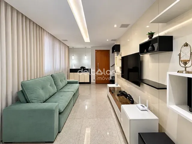 Cobertura / Penthouse com 206m² 3 quartos e 3 banheiros, à venda, no bairro Dona Clara em Belo Horizonte