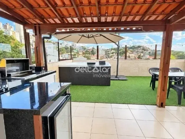 Cobertura / Penthouse com 120m² 3 quartos e 1 banheiro, para alugar, no bairro Ouro Preto em Belo Horizonte
