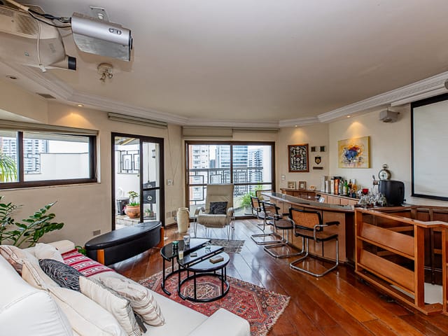 Cobertura / Penthouse com 278m² 4 quartos e 5 banheiros, à venda, no bairro Cidade Monções em São Paulo