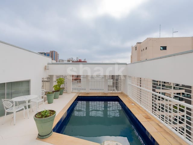 Cobertura / Penthouse com 222m² 2 quartos e 3 banheiros, à venda, no bairro Jardim Europa em São Paulo