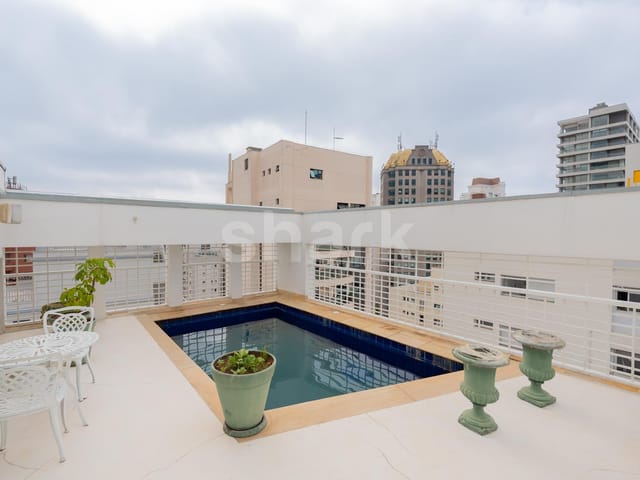 Cobertura / Penthouse com 222m² 2 quartos e 3 banheiros, à venda, no bairro Jardim Europa em São Paulo