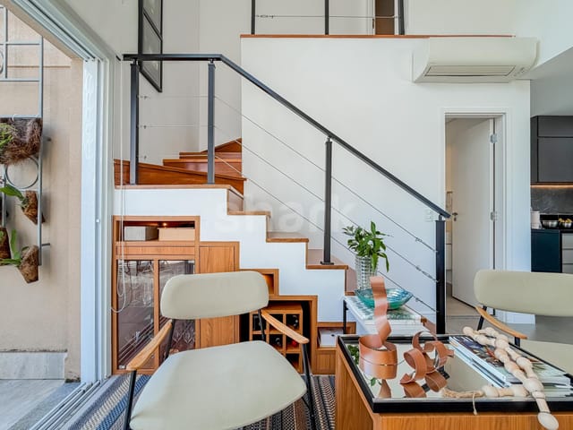 Cobertura / Penthouse com 120m² 1 quarto e 2 banheiros, à venda ou para alugar, no bairro Jardim Paulista em São Paulo