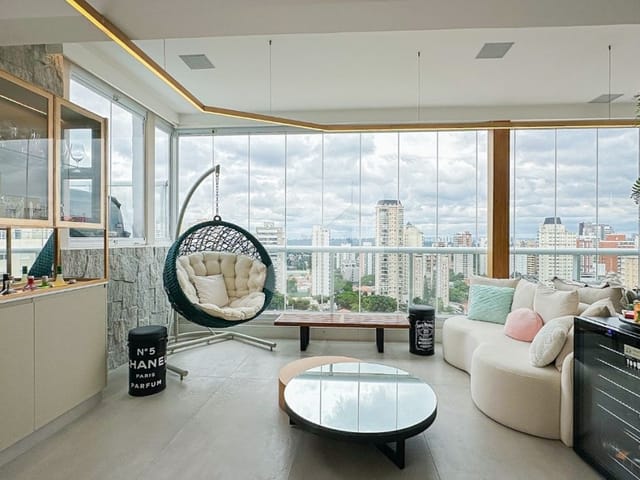 Cobertura / Penthouse com 140m² 2 quartos e 3 banheiros, à venda, no bairro Campo Belo em São Paulo