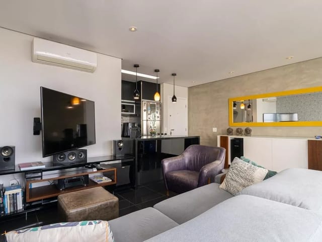 Cobertura / Penthouse com 102m² 2 quartos e 2 banheiros, à venda ou para alugar, no bairro Vila Olímpia em São Paulo