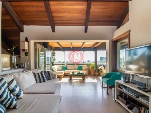 Cobertura / Penthouse com 420m² 4 quartos e 6 banheiros, à venda ou para alugar, no bairro Jardim do Salso em Porto Alegre