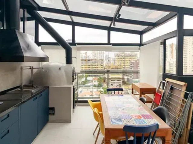 Cobertura / Penthouse com 109m² 1 quarto e 2 banheiros, à venda, no bairro Cidade Monções em São Paulo