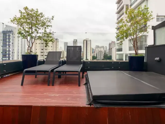 Cobertura / Penthouse com 109m² 1 quarto e 2 banheiros, à venda, no bairro Cidade Monções em São Paulo