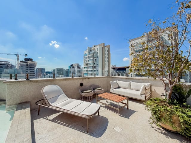 Cobertura / Penthouse com 400m² 3 quartos e 7 banheiros, à venda, no bairro Indianópolis em São Paulo
