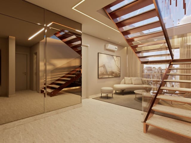 Cobertura / Penthouse 3 quartos e 5 banheiros, à venda ou para alugar, no bairro Vila Nova Conceição em São Paulo