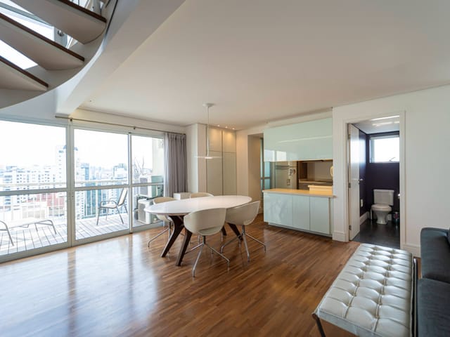 Apartamento com 104m² 1 quarto e 2 banheiros, à venda, no bairro Vila Nova Conceição em São Paulo
