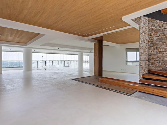 Cobertura / Penthouse com 838m² 5 quartos e 7 banheiros, à venda ou para alugar, no bairro Campo Belo em São Paulo