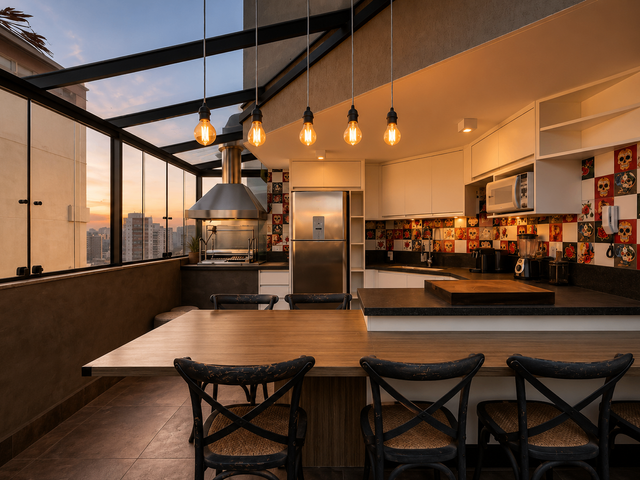 Cobertura / Penthouse 3 quartos e 5 banheiros, à venda, no bairro Vila Olímpia em São Paulo