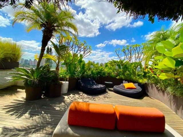 Cobertura / Penthouse 2 quartos e 5 banheiros, à venda ou para alugar, no bairro Brooklin Paulista em São Paulo