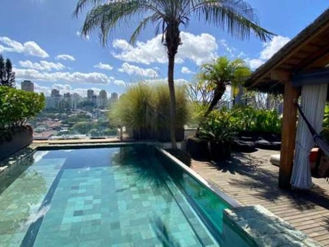 Cobertura / Penthouse 2 quartos e 5 banheiros, à venda ou para alugar, no bairro Brooklin Paulista em São Paulo