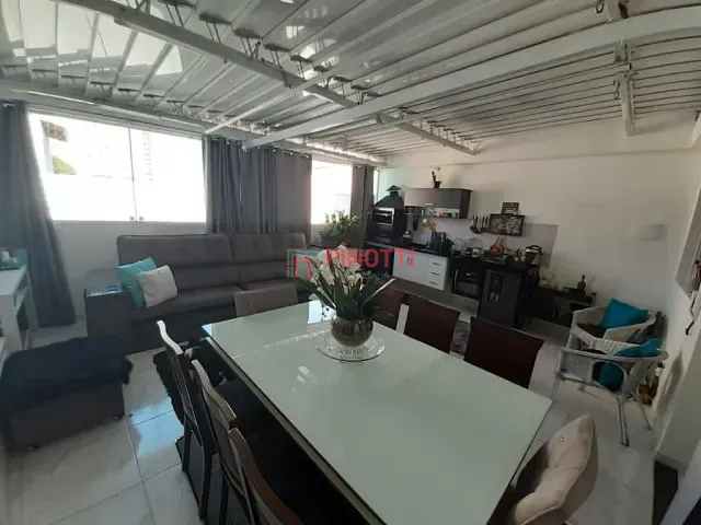 Cobertura / Penthouse 4 quartos e 3 banheiros, à venda, no bairro Vila Príncipe de Gales em Santo André