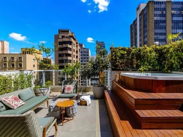 Cobertura / Penthouse 3 quartos e 6 banheiros, à venda ou para alugar, no bairro Cerqueira César em São Paulo