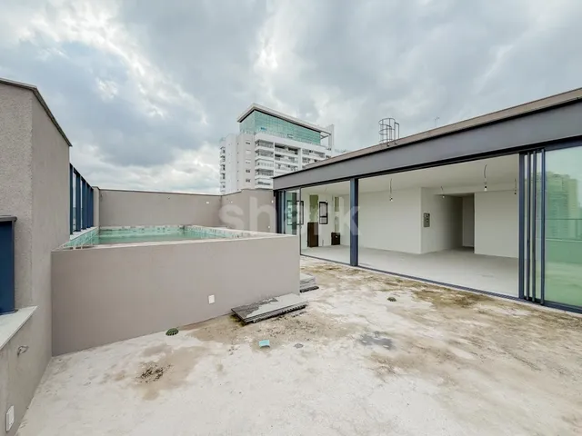 Cobertura / Penthouse com 396m² 3 quartos e 5 banheiros, à venda, no bairro Brooklin Paulista em São Paulo