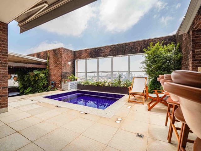 Cobertura / Penthouse com 404m² 4 quartos e 6 banheiros, à venda, no bairro Jardim Vila Mariana em São Paulo