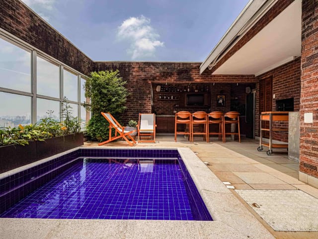 Cobertura / Penthouse com 404m² 4 quartos e 6 banheiros, à venda, no bairro Jardim Vila Mariana em São Paulo