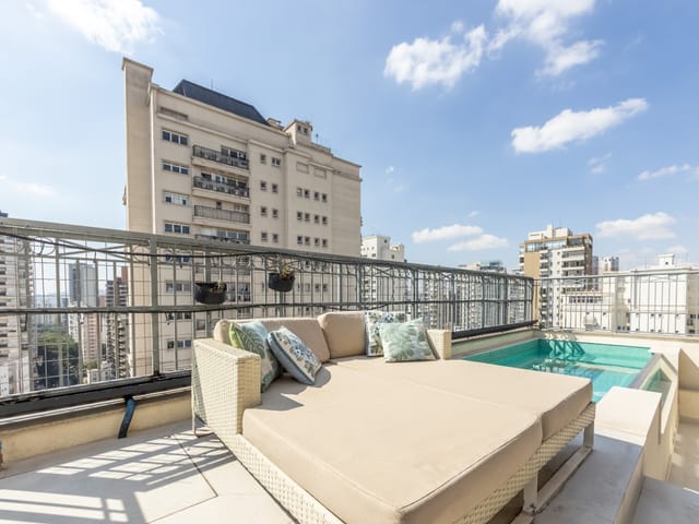 Cobertura / Penthouse com 510m² 4 quartos e 6 banheiros, à venda, no bairro Vila Nova Conceição em São Paulo