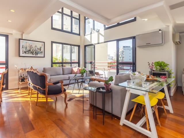 Apartamento com 170m² 3 quartos e 5 banheiros, à venda, no bairro Itaim Bibi em São Paulo