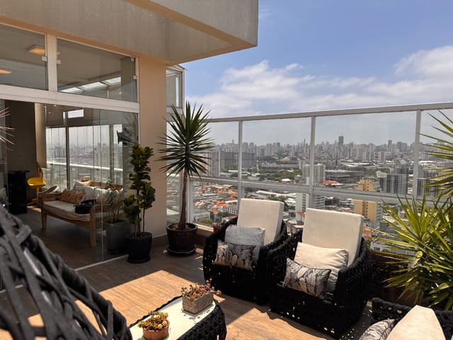 Cobertura / Penthouse com 216m² 3 quartos e 4 banheiros, à venda, no bairro Cambuci em São Paulo