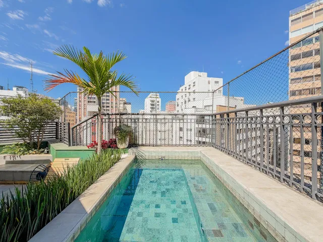 Cobertura / Penthouse 3 quartos e 5 banheiros, à venda ou para alugar, no bairro Jardim Paulista em São Paulo