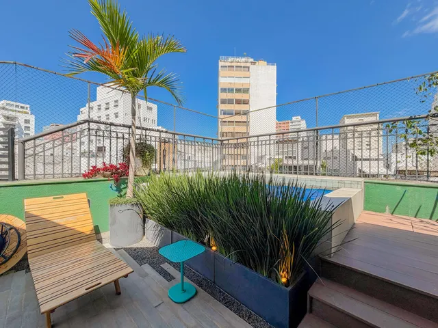 Cobertura / Penthouse 3 quartos e 5 banheiros, à venda ou para alugar, no bairro Jardim Paulista em São Paulo