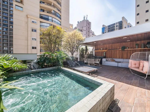 Cobertura / Penthouse com 213m² 2 quartos e 3 banheiros, à venda, no bairro Vila Nova Conceição em São Paulo