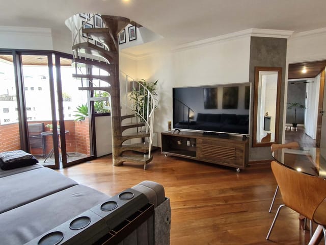 Cobertura / Penthouse com 427m² 2 quartos e 5 banheiros, à venda, no bairro Vila Andrade em São Paulo