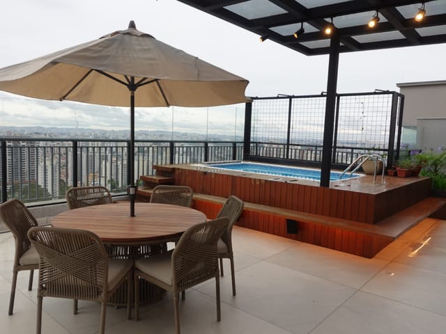 Cobertura / Penthouse com 320m² 4 quartos e 6 banheiros, à venda, no bairro Mooca em São Paulo